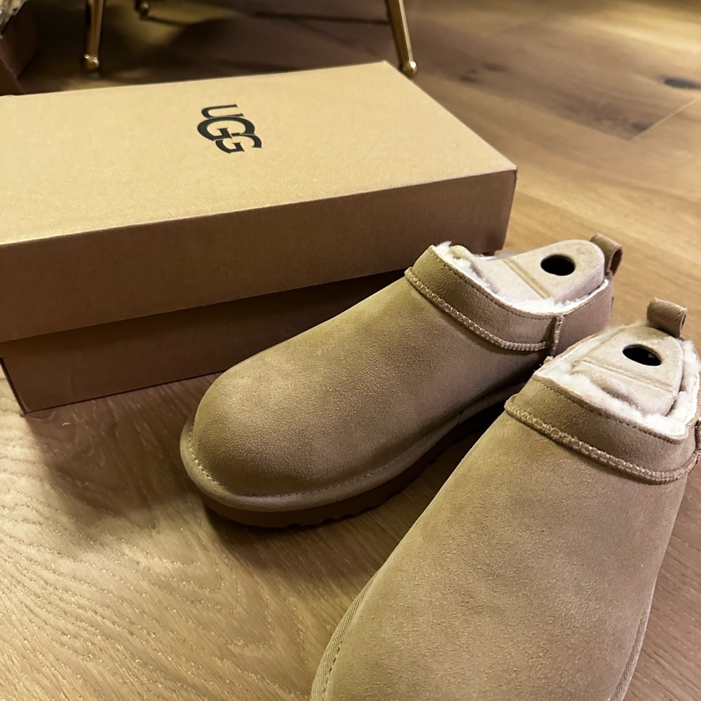 UGG Classic Micro Slip-On Shoes/Slippers